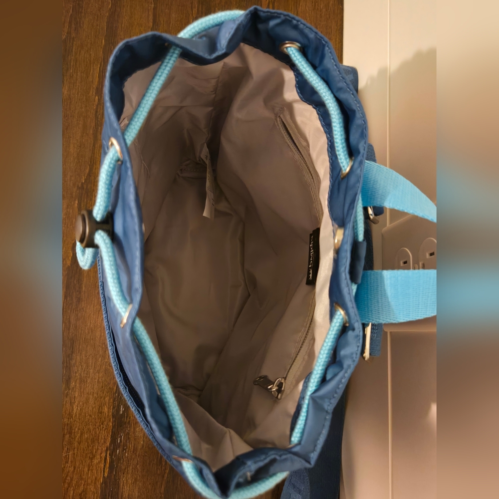 Kipling Blue Backpack Durable Sporty Design - Picture 3 of 6